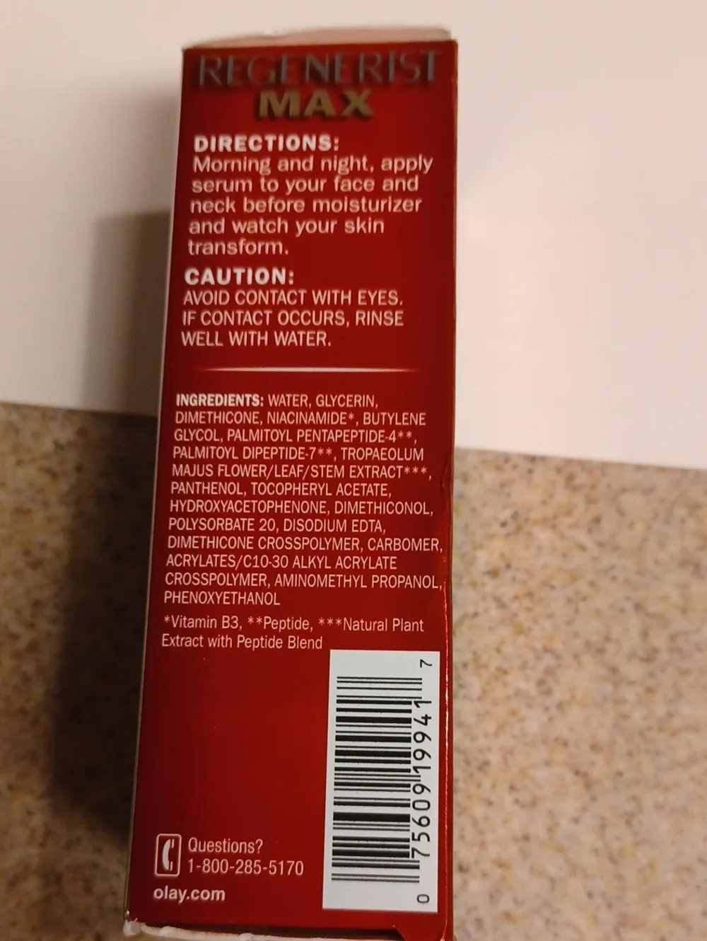 > New OLAY Wrinkle  Regenerist & Tone Perfection Serums